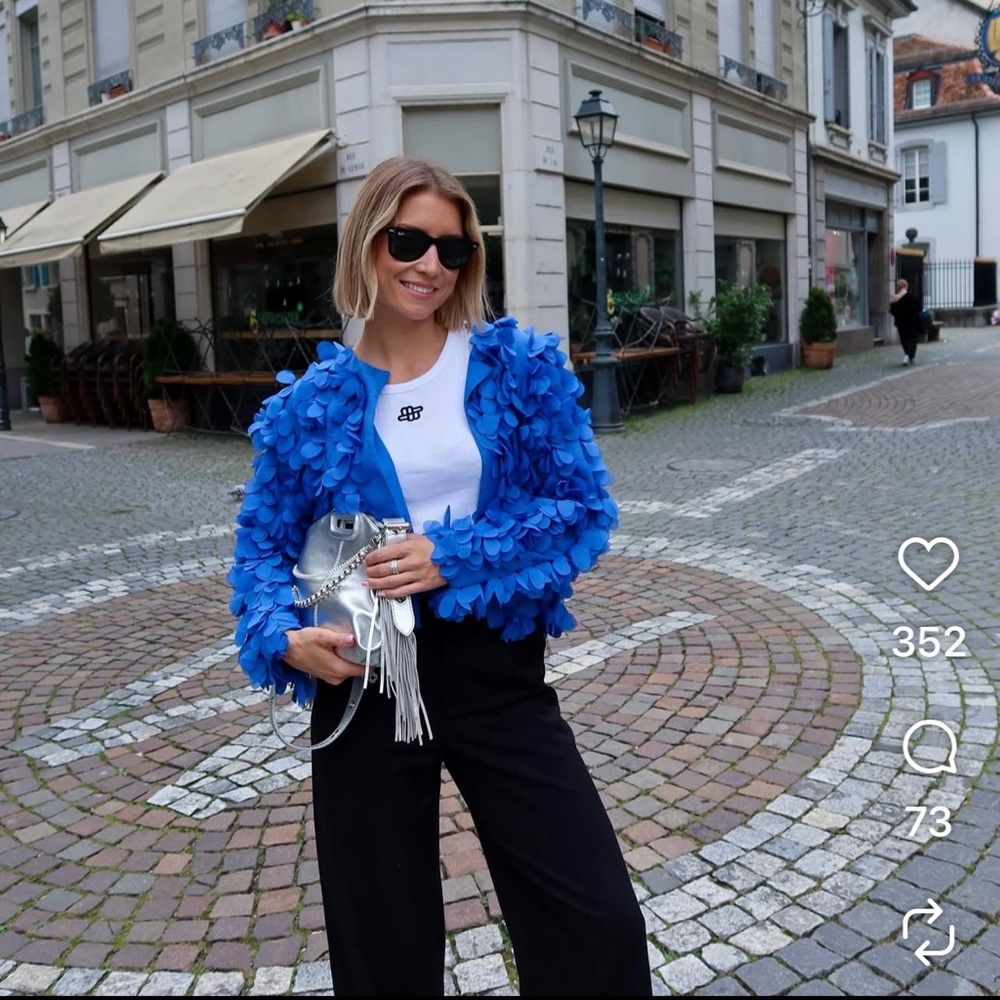 ZARA PETAL JACKET